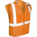 Kishigo 3X, Orange, Class 2, 3 Pocket Zipper Mesh Vest 1086-3X